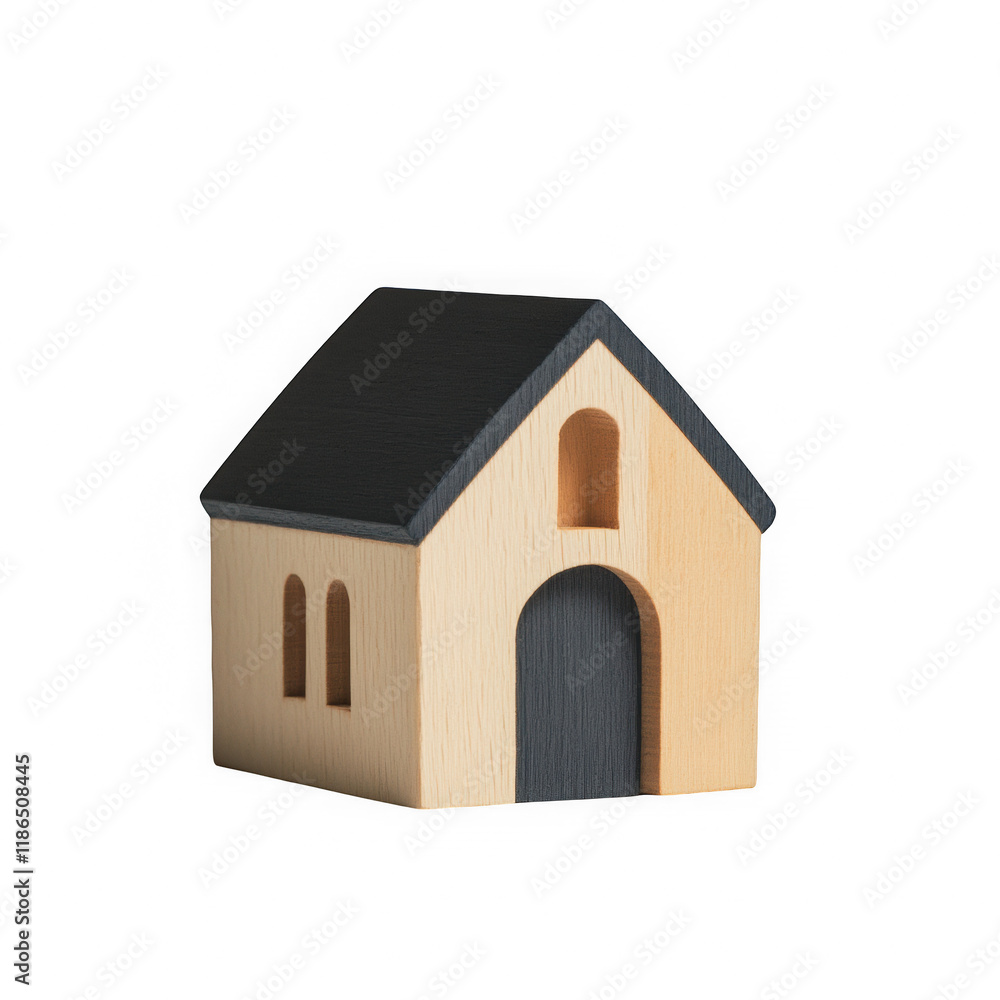 Minimalistic House Icon for Conceptual Illustration Minimalistic House Icon for Conceptual Illustration