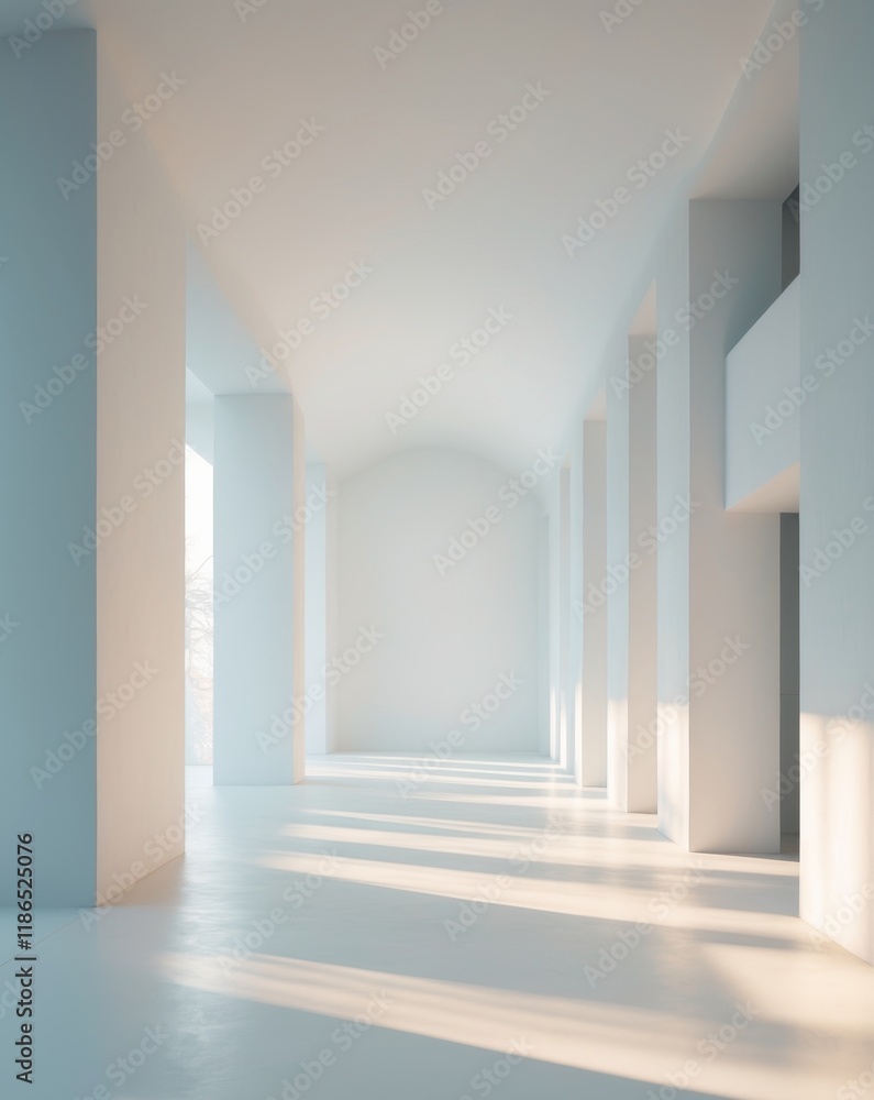 Fototapeta premium Indoor Wide Angle Camera with Ambient Light Perspective