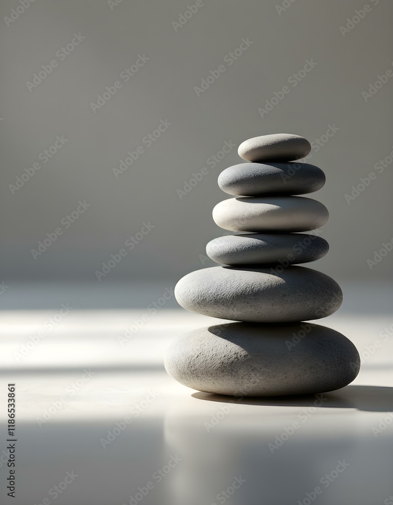 zen, stones, stacked, soft, diffused, lighting, neutral, flat, surface, shadows, subtle, blending, gray, background, balance, harmony, calm, minimalist, serene, tranquil, meditative, peaceful, nature, zen, stones, stacked, soft, diffused, lighting, neutral, flat, surface, shadows, subtle, blending, gray, background, balance, harmony, calm, minimalist, serene, tranquil, meditative, peaceful, nature,