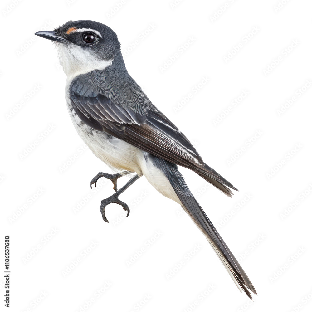 Isolated Tyrant Flycatcher on Clean transparent background for Nature and Wildlife Representation Isolated Tyrant Flycatcher on Clean transparent background for Nature and Wildlife Representation