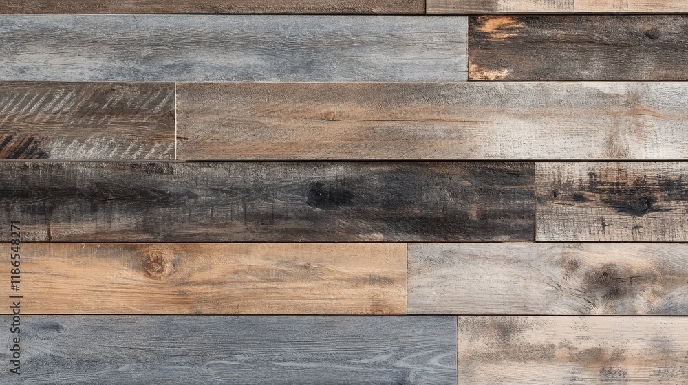 Naklejka premium Rustic Sustainable Shiplap Wood Wall Texture for Eco-Friendly Interior Design Backdrop
