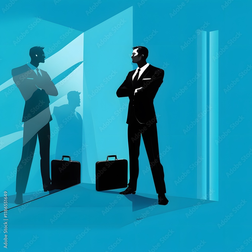 Fototapeta premium business man and professional