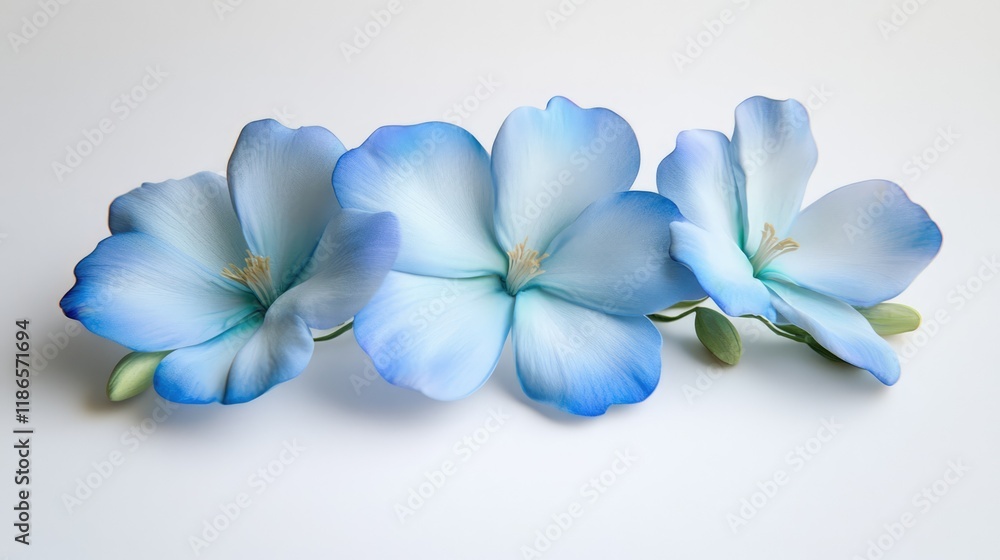 Blue Flax Blossoms Blue Flax Blossoms