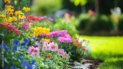 Fototapeta Naklejka Na Ścianę i Meble -  flowers in the garden