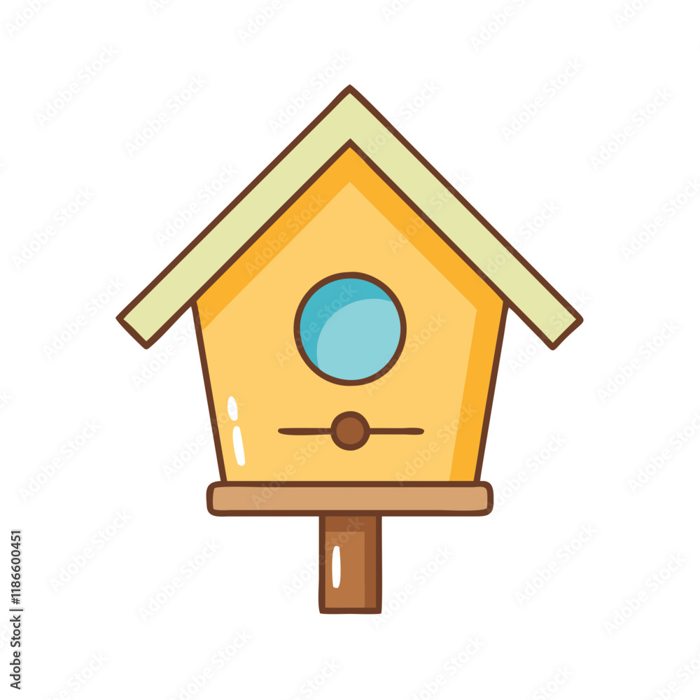 birdhouse vector icon, pet day vector illustration - simple illustration of birdhouse perfect for logos, and pet day-themed designs. birdhouse vector icon, pet day vector illustration - simple illustration of birdhouse perfect for logos, and pet day-themed designs.