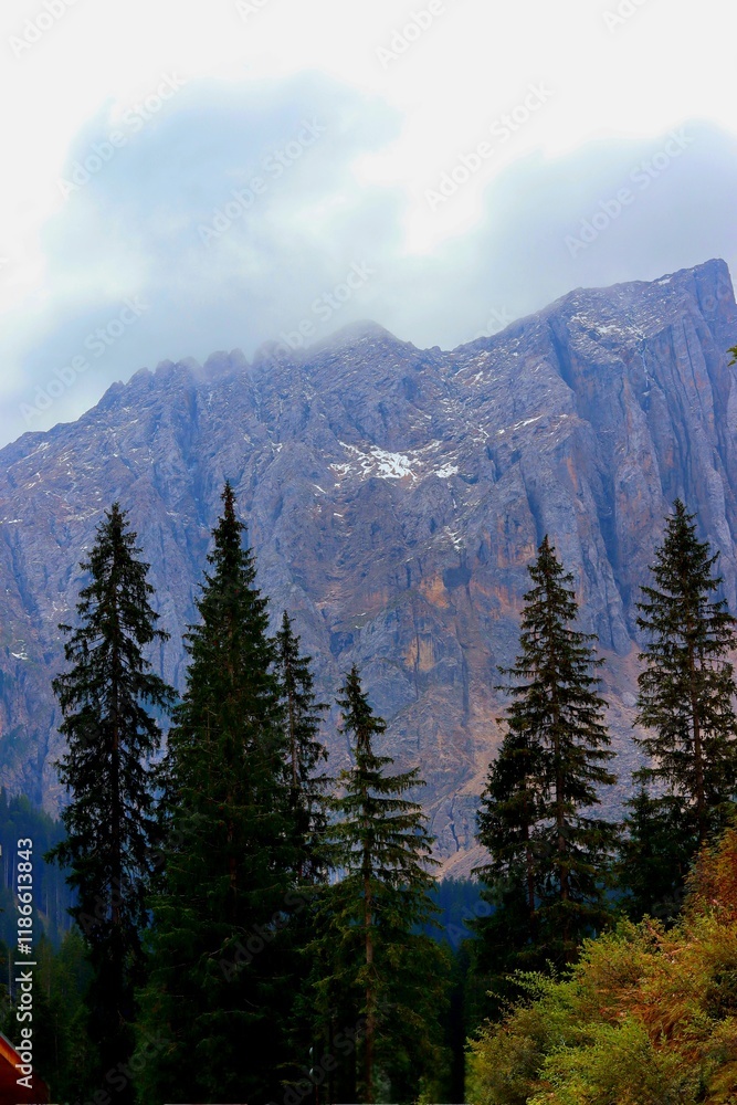 Fototapeta premium Dolomites Alps, Dolomites Mountains, South Tyrol (Alto Adige), Italy