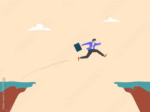 Courage to make decisions on investments or business risks