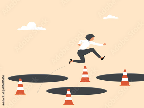 Creativity and the courage to overcome mistakes or business failures in solving problems