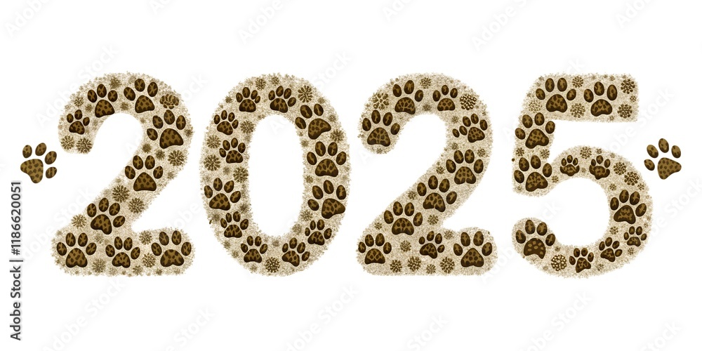 Roasted coffee beans isolated on white background spell out the word 'NEW' in bold, brown font, a symbolic start to the year 2025 Roasted coffee beans isolated on white background spell out the word 'NEW' in bold, brown font, a symbolic start to the year 2025