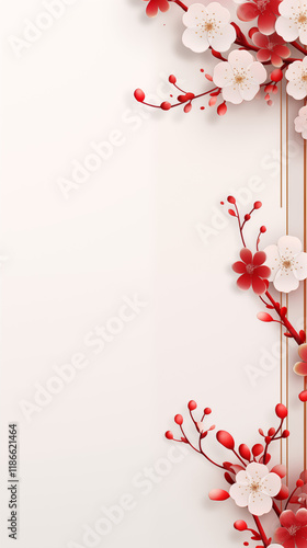 Chinese new year background 