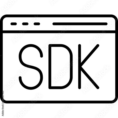 Software Development Kit (SDK) Icon photo