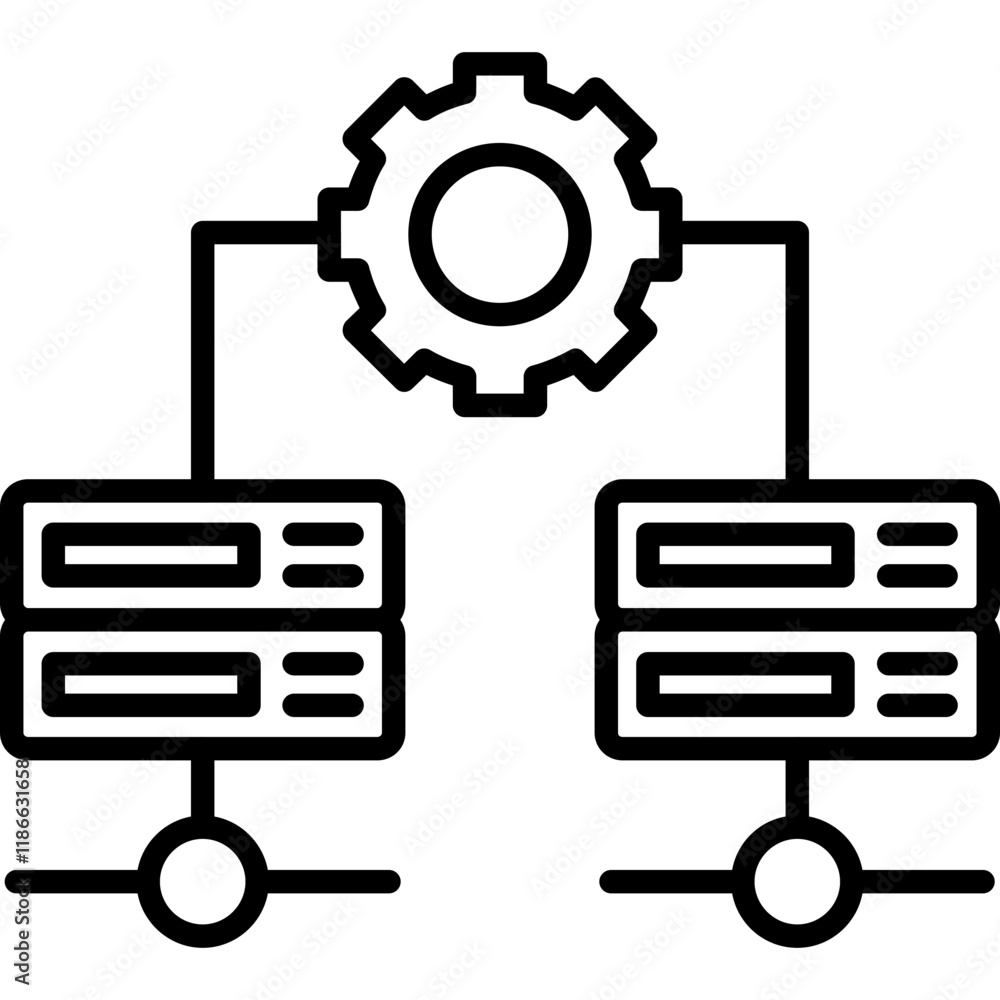 Container Orchestration Icon