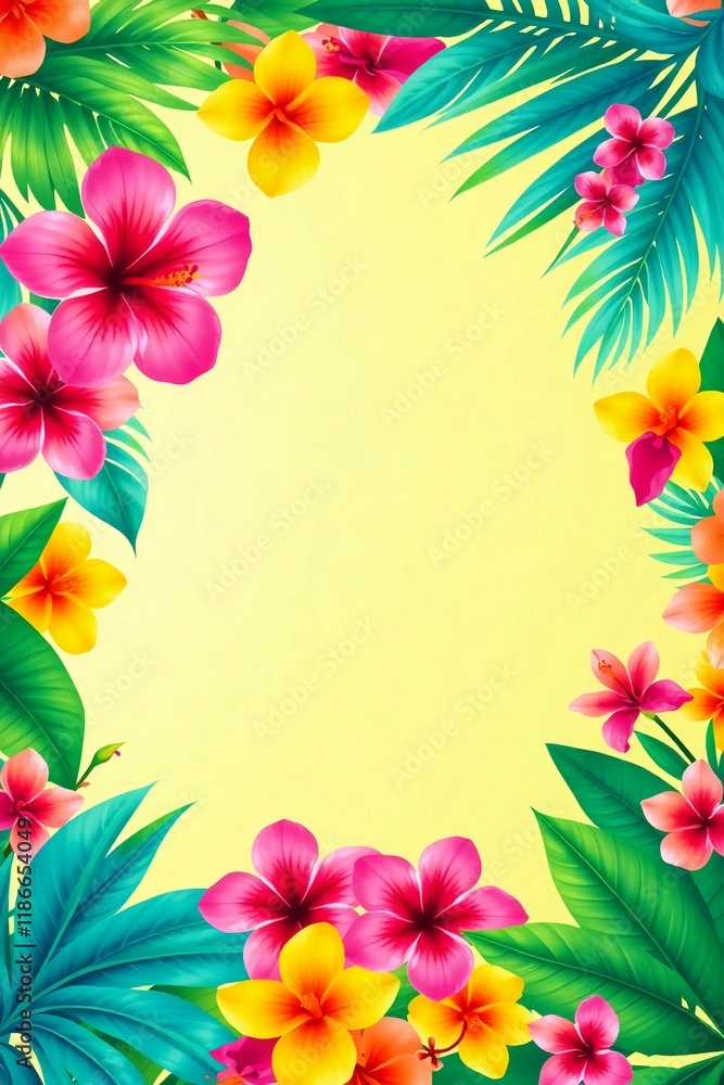 frangipani flower frame frangipani flower frame