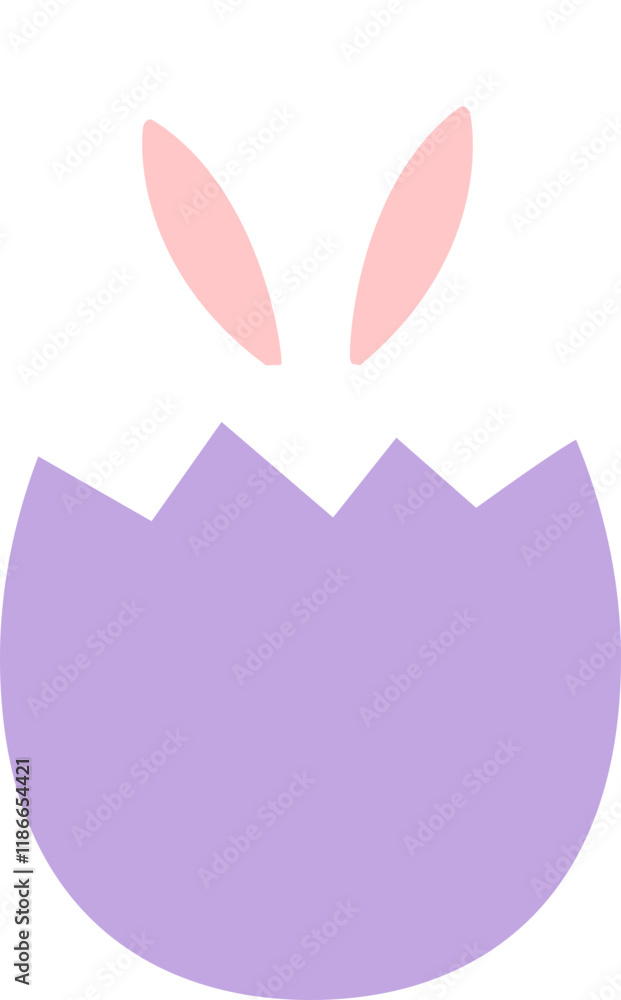 bunny hiding in egg flat vector illustration.
Rabbit hide in egg icon isolated.
Transparent background. bunny hiding in egg flat vector illustration.
Rabbit hide in egg icon isolated.
Transparent background.