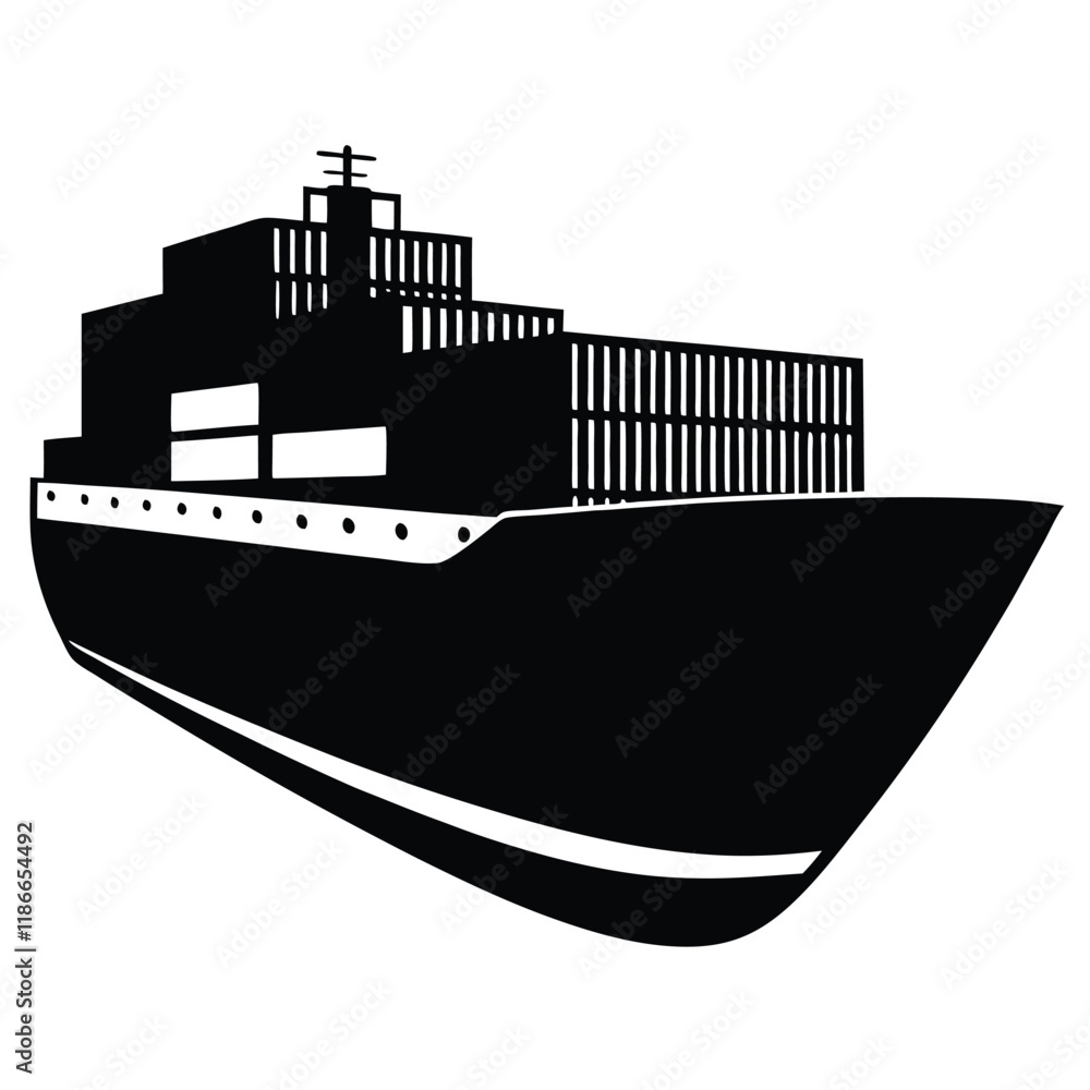 Obraz premium Ship vector file