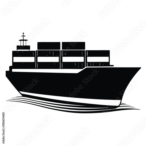 Ship vector file