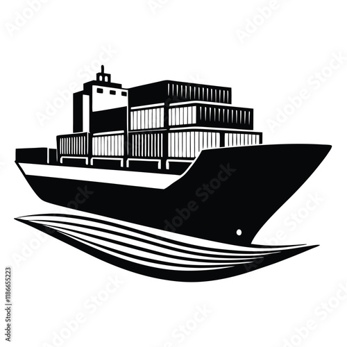 Ship vector file