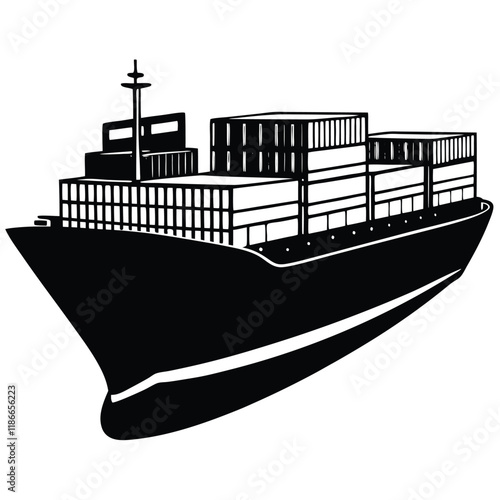 Ship vector file