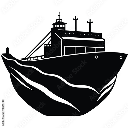 Ship vector file