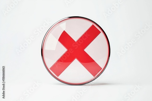 A simple red cross symbol on a white background Free Download A simple red cross symbol on a white background - GFXLoad