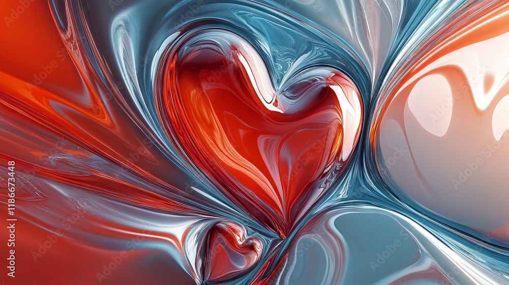 Obraz premium Heart concept for valentines