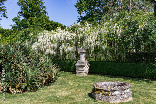 jardin du domaine du champ de bataille photo