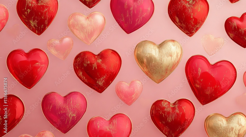 seamless pattern heart seamless pattern heart
