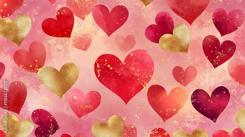 seamless pattern heart