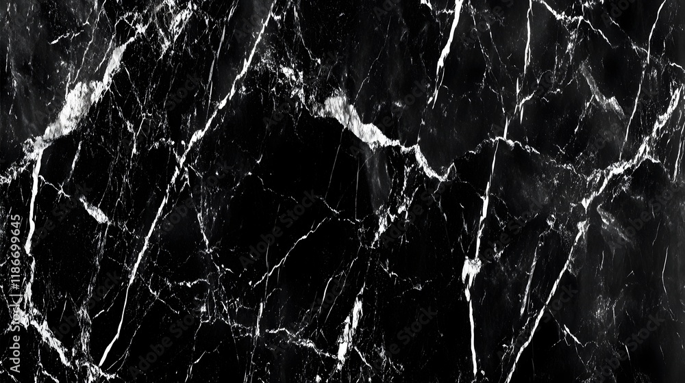 Classic Black Marble with White Veining Seamless High Quality Texture Classic Black Marble with White Veining Seamless High Quality Texture