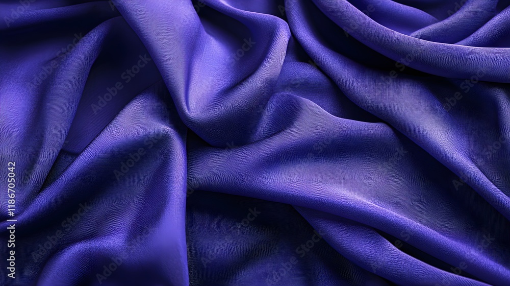 Fototapeta premium Dark Blue and Pastel Purple Watercolor Fabric Abstract Background