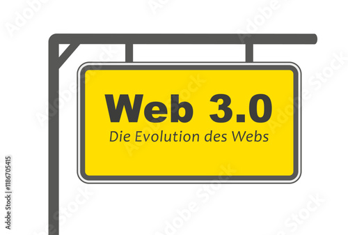 Web 3.0, Die Evolution des Webs, Werbeschild