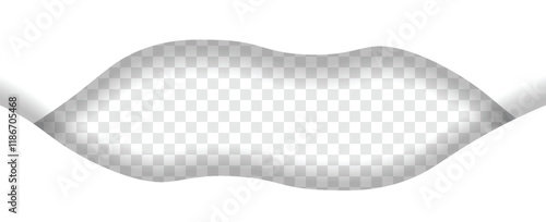 seamless torn paper edges, vector illustration