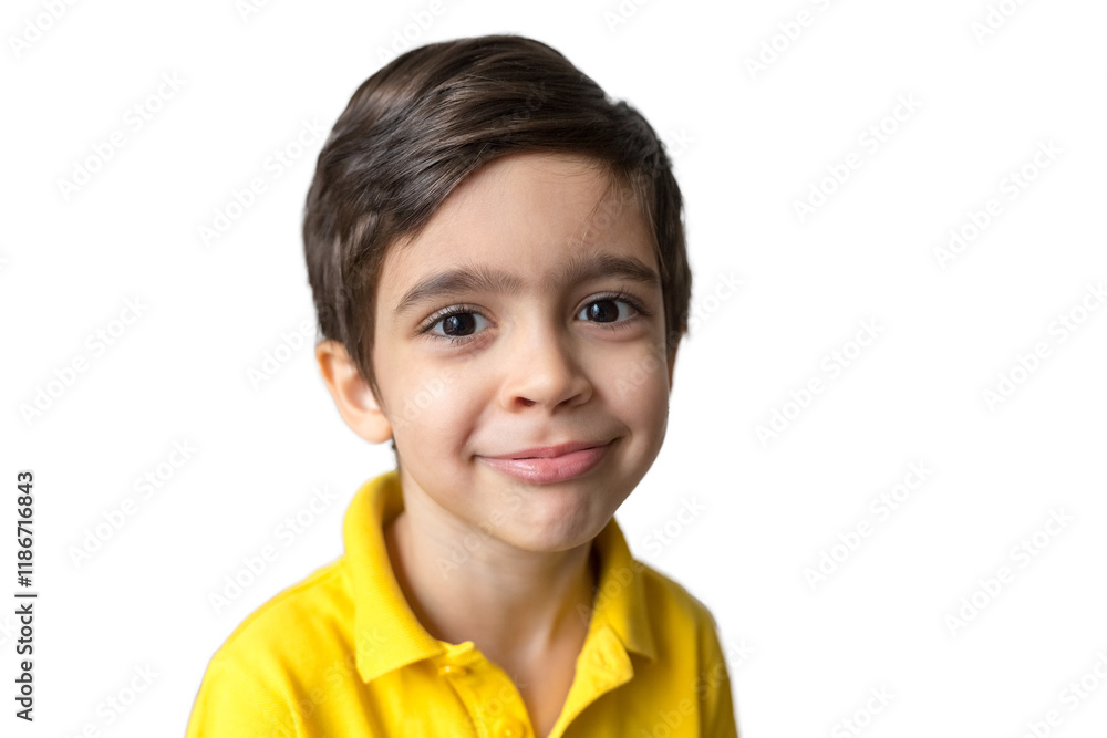 Cute boy on white background. Family concept. Little child. Smile boy Cute boy on white background. Family concept. Little child. Smile boy