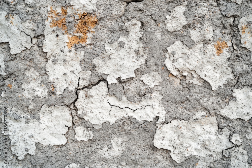 Fototapeta premium A close-up of a wall with paint stains and texture, suitable for use in interior design or DIY projects