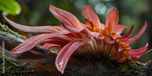 Simpoh ayer, scientifically known as Dillenia suffruticosa, is a unique plant species often referred to as wormia, showcasing its distinctive features and ecological importance. photo