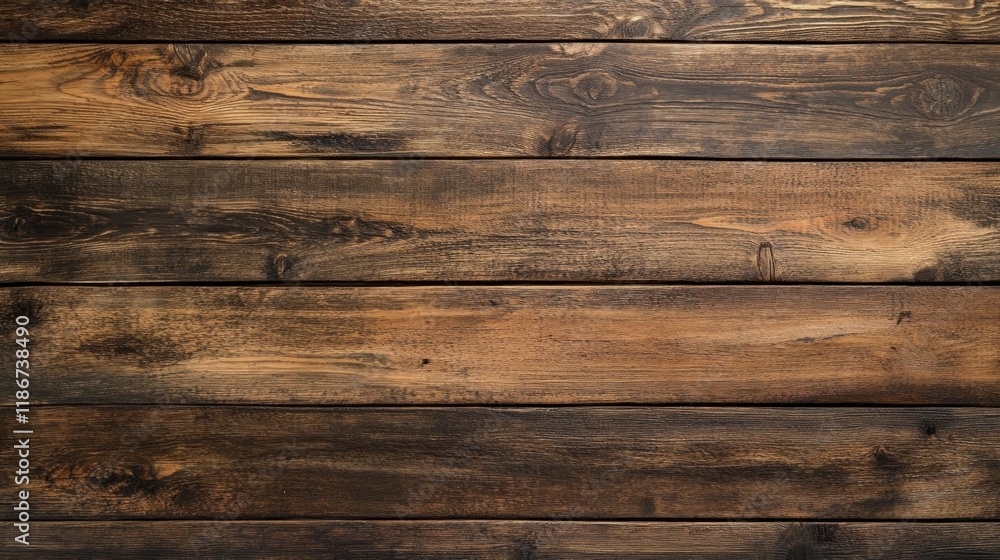 Obraz premium Rustic Wooden Background: Warm Brown Texture