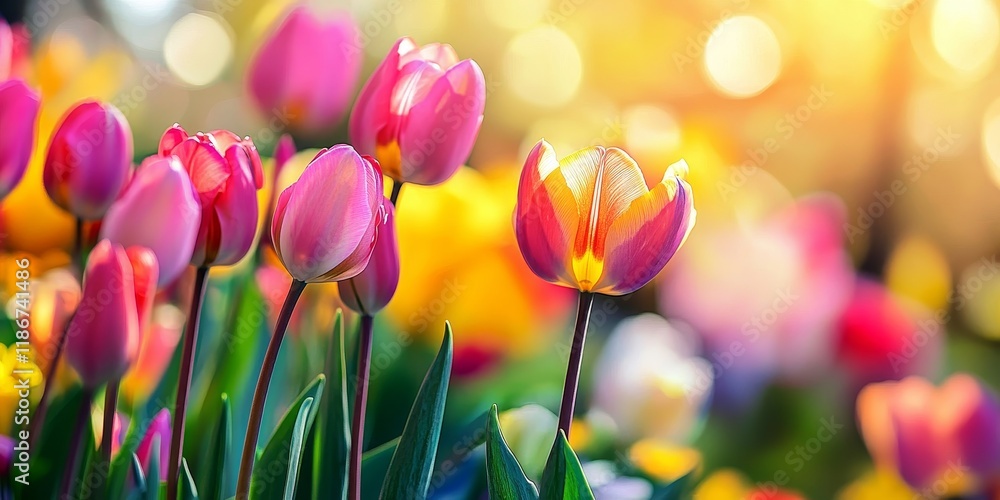 Blooming Flowers in Early Spring, A Vibrant Display of Nature s Beauty in Spring with Colorful Blossoming Blooms and Lush Florals, Highlighting the Magic of Spring Flowering. Blooming Flowers in Early Spring, A Vibrant Display of Nature s Beauty in Spring with Colorful Blossoming Blooms and Lush Florals, Highlighting the Magic of Spring Flowering.