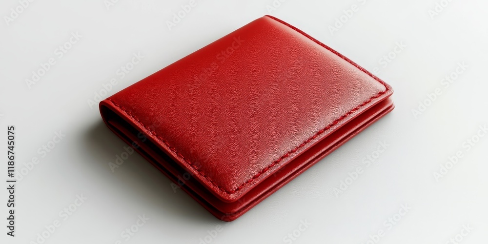 Isolated red wallet on a clean white background, showcasing the vibrant design of the red wallet. The red wallet stands out clearly in this simple yet eye catching image. Isolated red wallet on a clean white background, showcasing the vibrant design of the red wallet. The red wallet stands out clearly in this simple yet eye catching image.