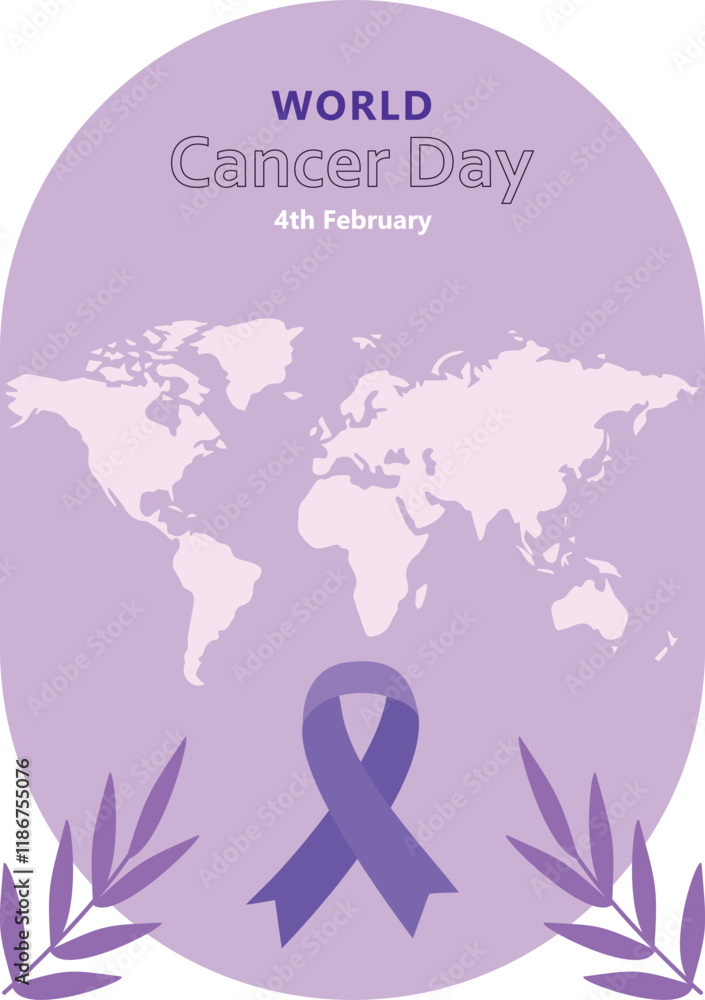 Obraz premium World cancer day