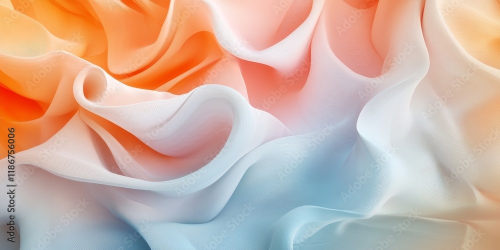 Obraz premium Abstract futuristic surface featuring a salad color palette, showcasing a blend of shades and textures that evoke a sense of innovation. The salad color enhances the surface s abstract qualities.