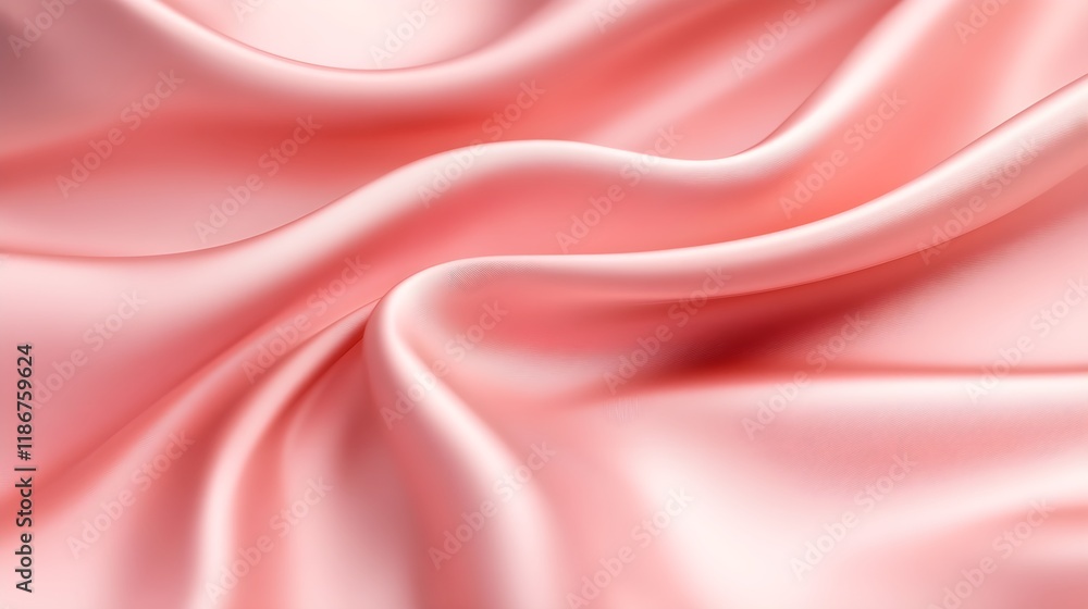 Obraz premium Luxurious Rose Gold Foil Background with Shiny and Smooth Texture