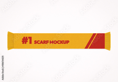 Sports Scarf Mockup
