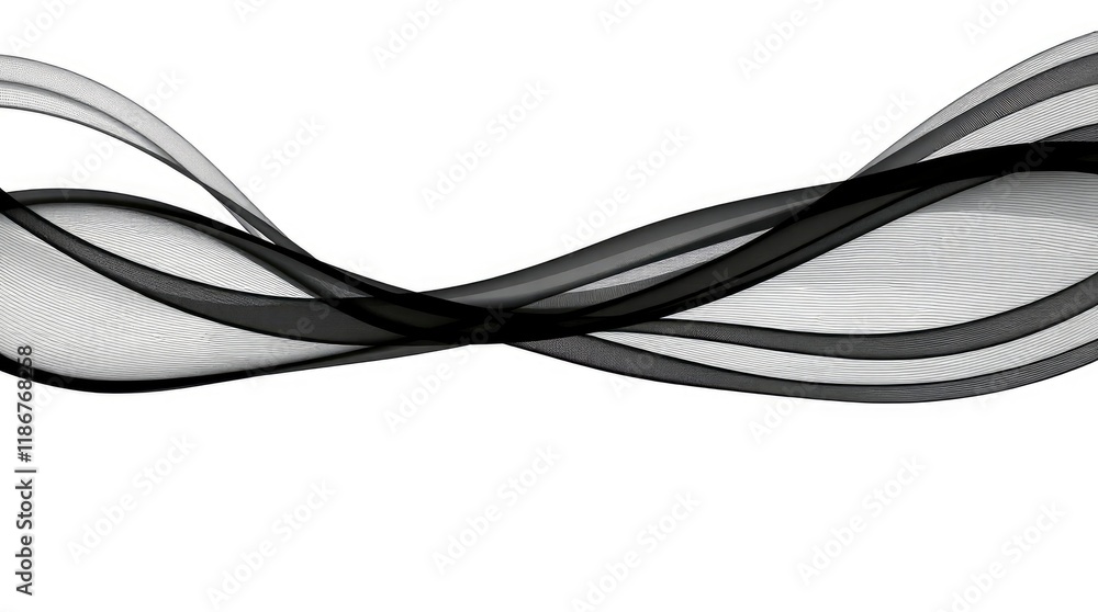 Abstract flowing banner
Abstract flowing banner