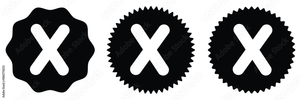 Obraz premium Cross icon in trendy flat style isolated on background .Web site design Cross icon logo, app, UI. Cross icon Vector illustration, EPS 20 . 