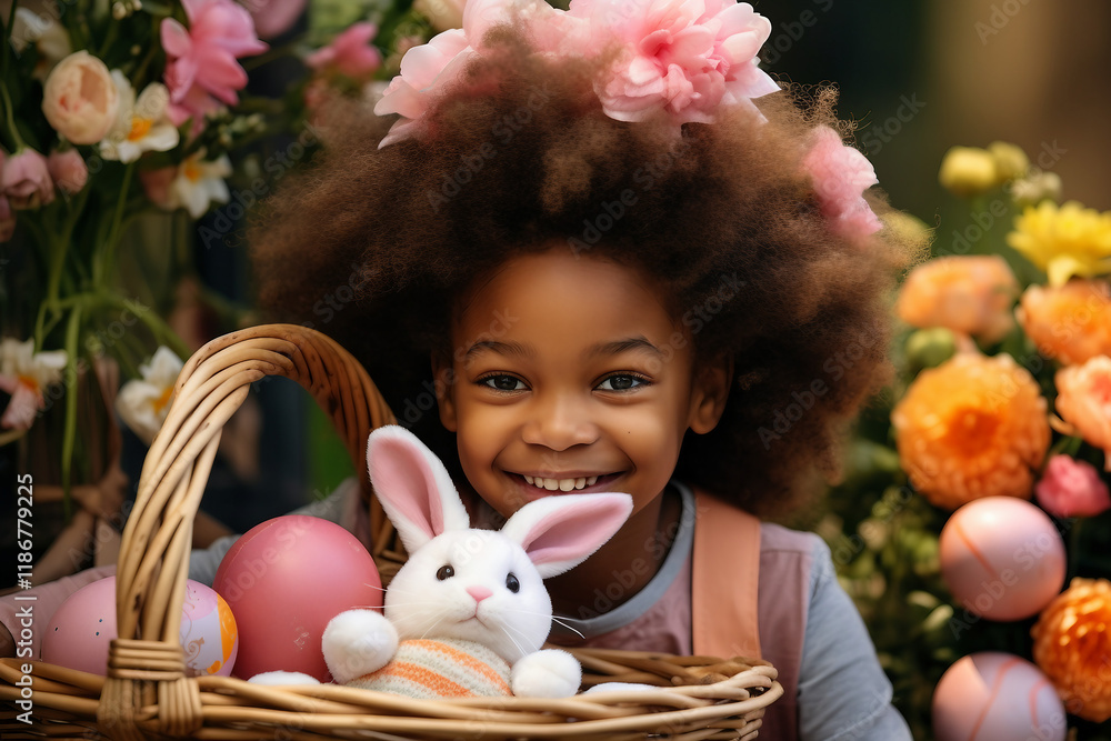 Easter holiday concept made generative AI image Easter holiday concept made generative AI image