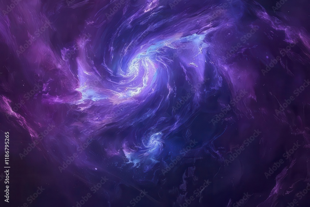 A swirling cosmic nebula in vibrant purple and blue hues, evoking a sense of wonder and exploration. A swirling cosmic nebula in vibrant purple and blue hues, evoking a sense of wonder and exploration.