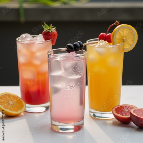 Refreshing cocktails ideal for sunny get-togethers
