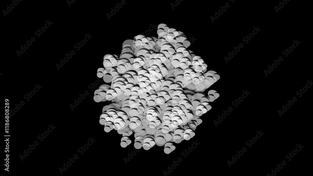 2D smoke animation. On a transparent background. Alpha channel. 2D smoke animation. On a transparent background. Alpha channel.