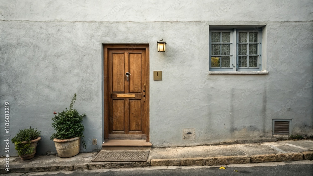 Rustic House Exterior Wooden Door, Plaster Wall, Composition, Photography, Architecture House Exterior, Architecture Photography Rustic House Exterior Wooden Door, Plaster Wall, Composition, Photography, Architecture House Exterior, Architecture Photography