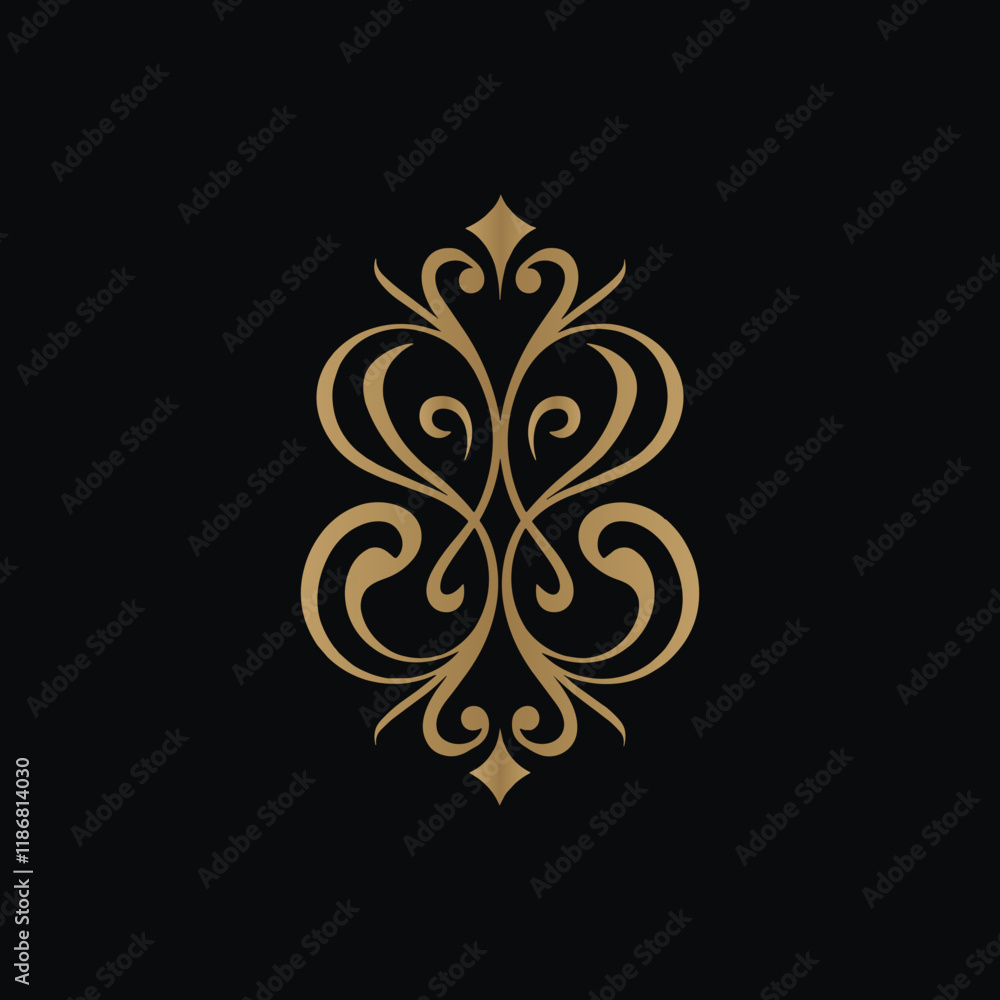 Fototapeta premium elegant illustration of design element